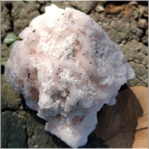 Pink Dolomite Gysum Crystal Rock "The Past Life Mistakes" Stone Rare Specimen